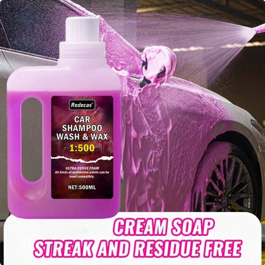 500ml Pembe Köpüklü Araba Yıka - Car Wax Ceramic Coating incelemesi ve fiyatı
