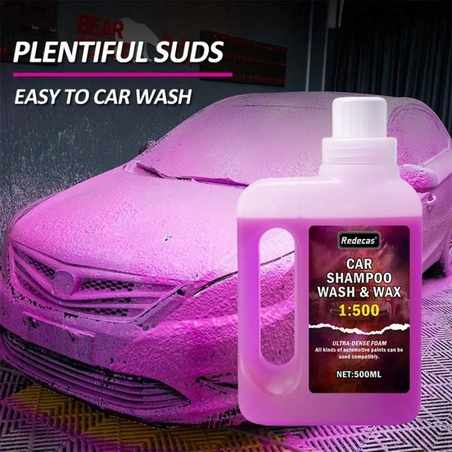 500ml Pembe Köpüklü Araba Yıka - Car Wax Ceramic Coating incelemesi ve fiyatı